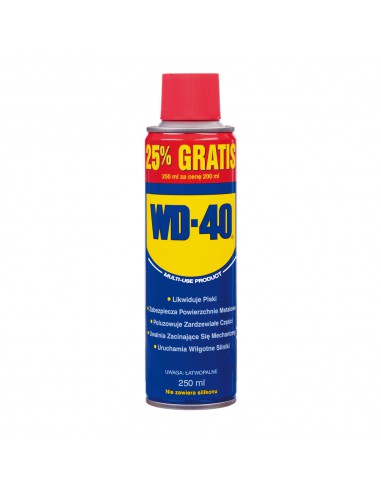 WD-40 200ML+25%GRATIS aerosol
