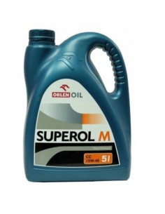 Olej Silnikowy Mineralny Orlen Oil SUPEROL M CC 15W-40 | 5L