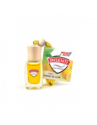 Zapach Lemon & Mint MOJE AUTO INSENTI WOOD | 8ml