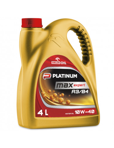 Olej Silnikowy Półsyntetyczny Orlen Oil PLATINUM MAXEXPERT A3/B4 10W-40 | 4L