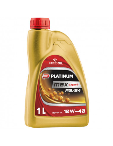 Olej Silnikowy Półsyntetyczny Orlen Oil PLATINUM MAXEXPERT A3/B4 10W-40 | 1L