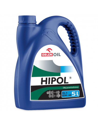 Olej Przekładniowy Mineralny Orlen Oil HIPOL GL-5 85W-140 | 5L