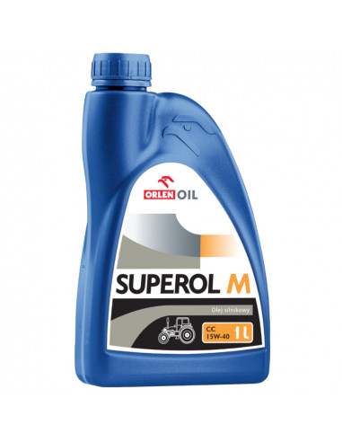 Olej Silnikowy Mineralny Wielosezonowy Orlen Oil SUPEROL M CC 15W-40 | 1L