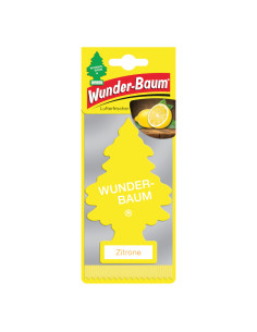 Zapach Samochodowy Choinka WUNDER-BAUM – Cytryna Żółta Luz