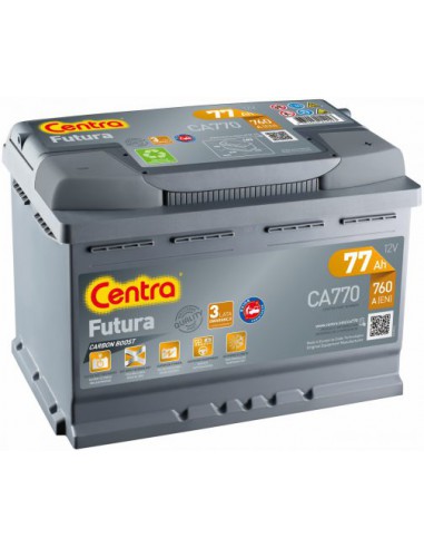 Akumulator Centra Futura Carbon Boost 77AH/760A P+ CA770