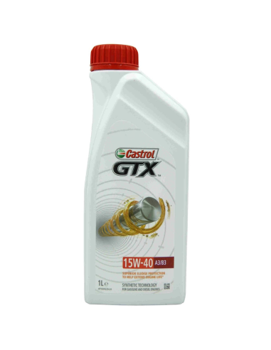 Olej Silnikowy Mineralny CASTROL GTX 15W-40 A3/B3 | 1L
